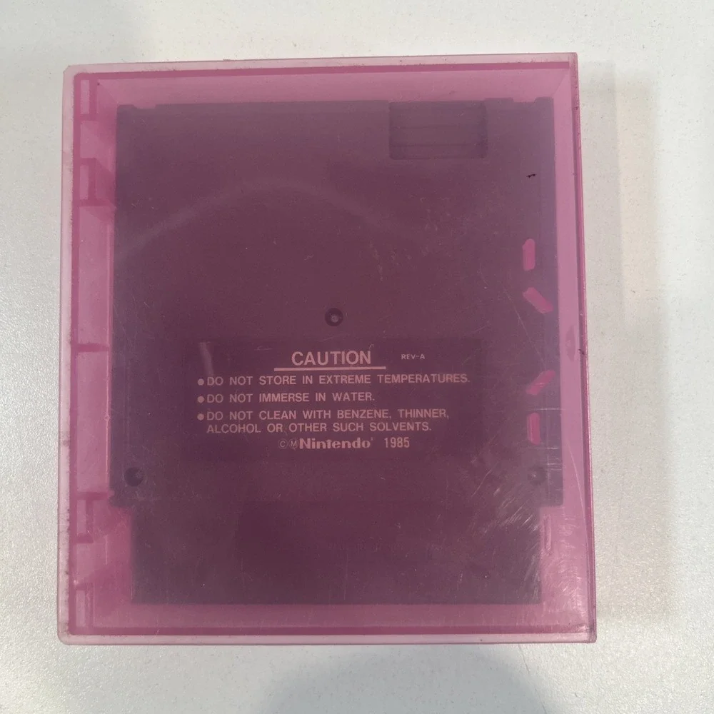 Tetris (Nintendo NES, 1989) Cartridge Only w/ Pink Protective Case – Tested